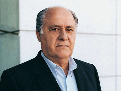 Amancio Ortega sobre Prestigio Glowture